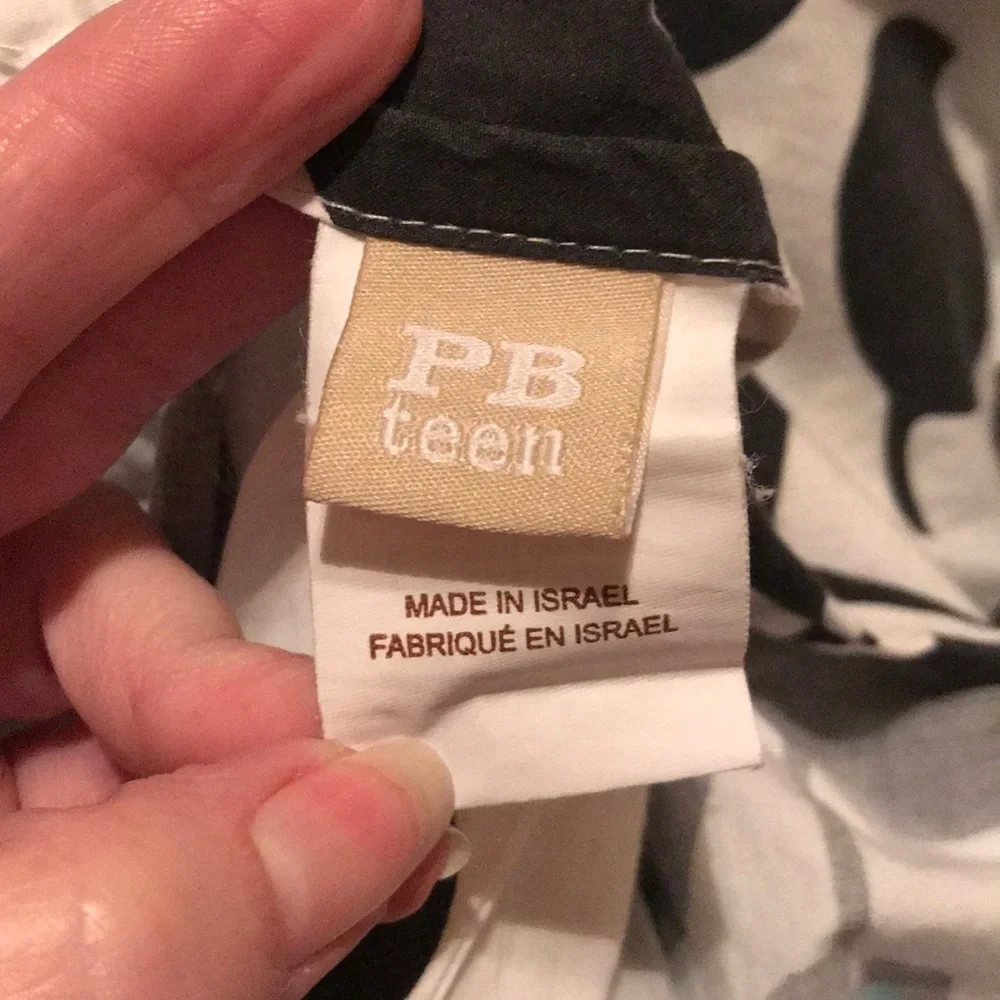 Pottery Barn Teen Nouveau Floral Organic Duvet